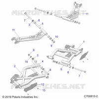 SUSPENSION TRASERA CONTROL ARMS