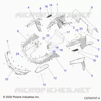 CARROCERÍA POSTERIOR RACK AND FENDERS