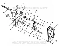 CADENACASE ASSEMBLY 500 EFI E942774 AND  EFI SKS E942574 (49274127410018)