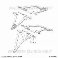 SUSPENSION, A-ARM MOUNTING