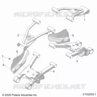 SUSPENSION TRASERA CONTROL ARMS