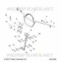 STEERING, SOPORTE DE MANILLAR