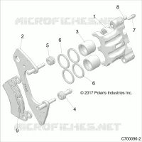FRENO FRONTAL CALIPER