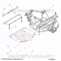 CHASSIS, MAIN BASTIDOR