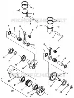PISTÓN Y CIGÜEÑAL 440 XCR SP 0961760 (4931583158C010)