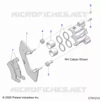 FRENO FRONTAL CALIPER