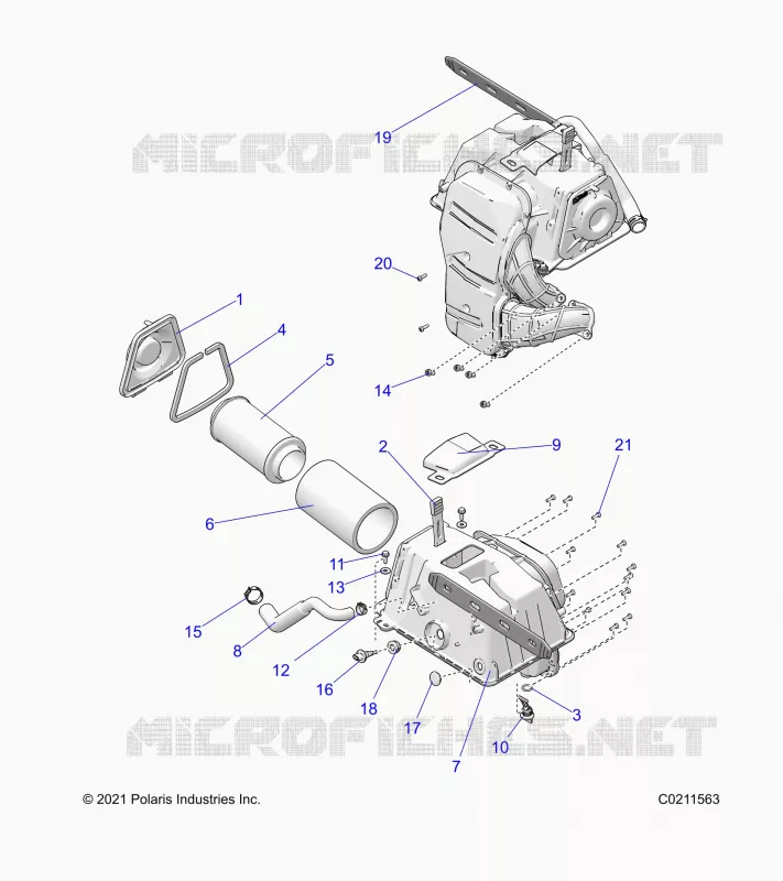 ENGINE, TOMA DE AIRE