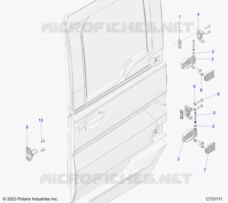 PUERTAS MOUNTING, REAR