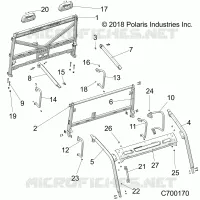 CHASSIS, CAB BASTIDOR