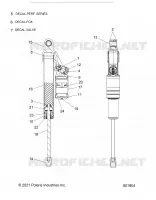 SUSPENSION, SHOCK TRASERO TRACK