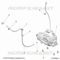 TREN, FRONT GEARCASE MOUNTING
