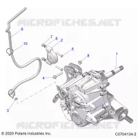 TREN, MAIN GEARCASE MOUNTING