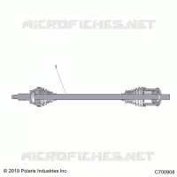 TREN, FRONT HALF SHAFT