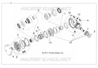 TREN, FRONT CAJA DE ENGRANAJES INTERNALS