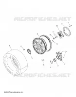 RUEDAS, REAR AND HUB