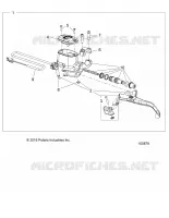FRENO FRONTAL BRAKE LEVER AND MASTER CYLINDER