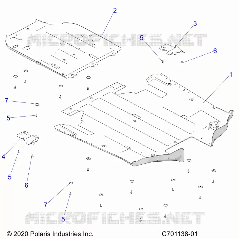 CHASSIS, ESQUÃD PLATES