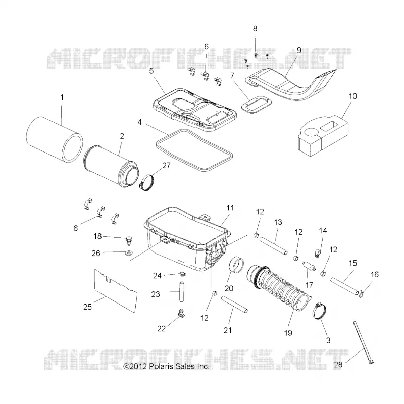 MOTOR, TOMA DE AIRE SYSTEM