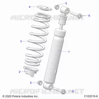 SUSPENSION, CHOQUE FRONTAL