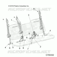 ASIENTO BELT AND MOUNTING