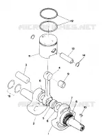 CIGUEÑAL AND PISTON ASSEMBLY (4913511351039A)