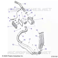 ENGINE, TOMA DE AIRE SYSTEM
