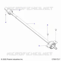 TREN, REAR PROP SHAFT