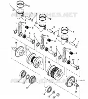 PISTÓN Y CIGÜEÑAL ULTRA SP 0970678 (4938093809C008)