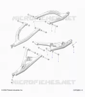 SUSPENSIÃ“N DELANTERA CONTROL ARMS MOUNTING