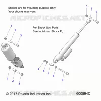 SUSPENSION TRASERA SUSP. SHOCKS MNTG.