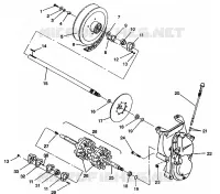 TREN ASSEMBLY CLASSIC E942865 and  CLASSIC TOURING E942875 (49274027400020)