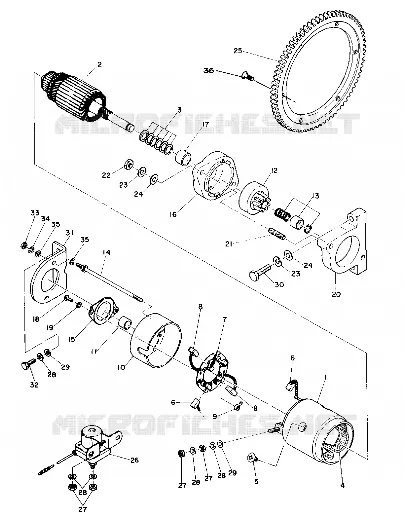 MOTOR DE ARRANQUE (4909550955023A)