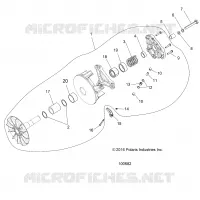 TREN, PRIMARY CLUTCH
