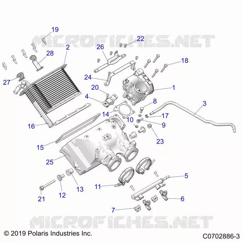 ENGINE, TOMA DE AIRE MANIFOLD