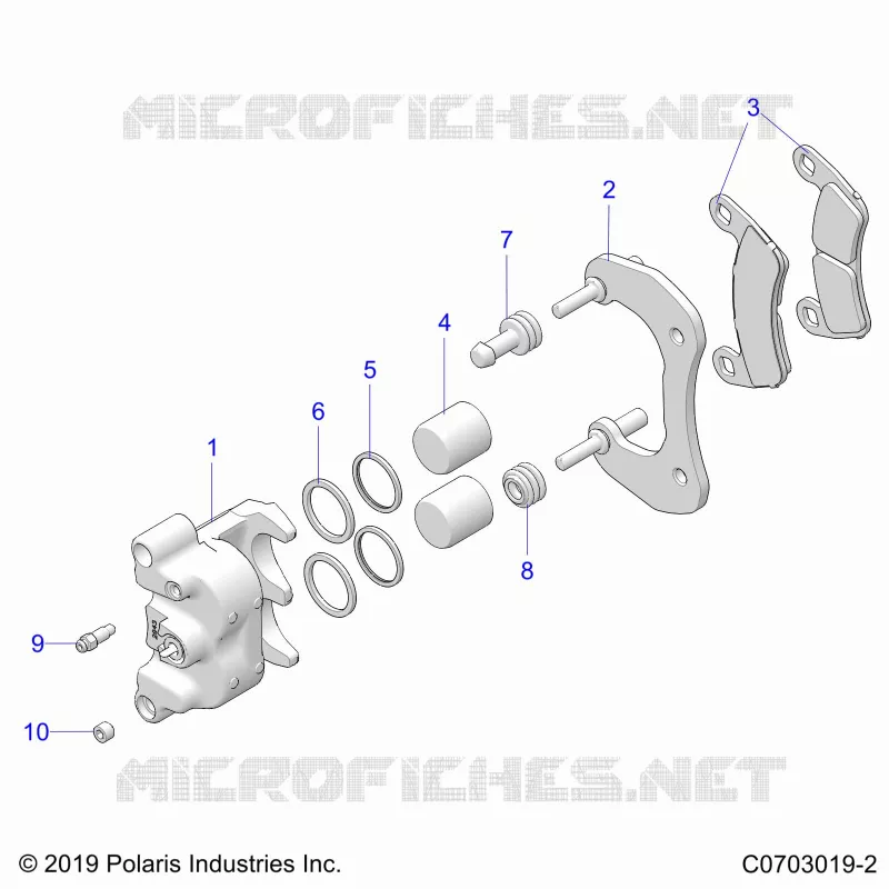 BRAKES, PINZA FRENO TRASEIRA