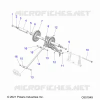 SUSPENSION, TRASERO ARM PAR