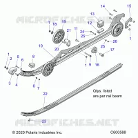 SUSPENSION, MONTAJE EN CARRIL
