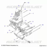TREN, MAIN GEARCASE MOUNTING