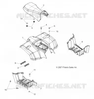 TRASERO CABINA Y ASIENTO