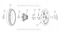 RUEDAS, COMPONENTS, END, RIGHT REAR