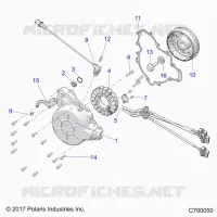 ENGINE, STATOR AND FLYRUEDA