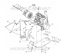 MONTAJE DEL MOTOR 440 / 0930760 and 440 SKS / 0930560 (4922932293025A)