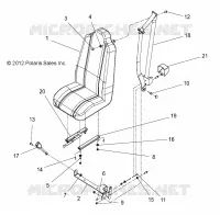 ASIENTO, LEFT, FRONT