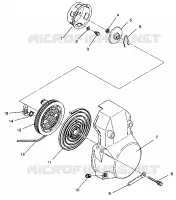ARRANQUE DE RETROCESO ASSEMBLY WIDETRAK LX 0942064 (49250425040038)