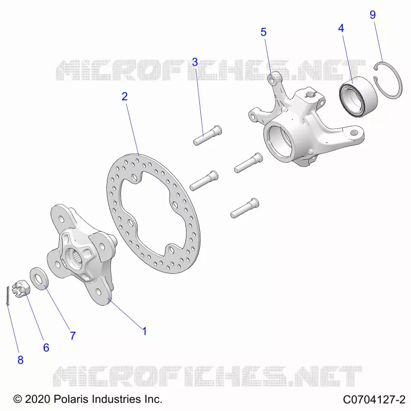 SUSPENSIÃ“N DELANTERA CARRIER- Z22N4E99AJ/AN/BJ/BN (C0704127-2)