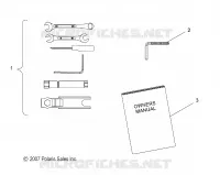 KIT DE HERRAMIENTA and EL MANUAL DEL PROPIETARIO