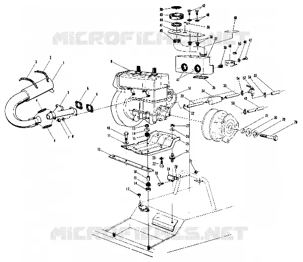MONTAJE DEL MOTOR (4910961096014A)