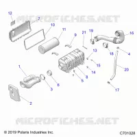 ENGINE, TOMA DE AIRE SYSTEM