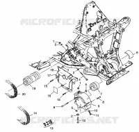 TRANSMISION DELANTERA XPLORER 400L W98CC38C (4945414541B002)