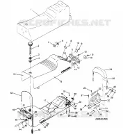 ASIENTO Y tanque de gas ASAMBLEA  500 EFI 0952774, EFI SKS 0952574,   EFI SKS PT (4929052905A008)